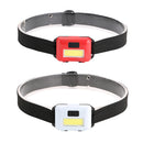 2pcs Mini COB LED Headlamp Headlight Waterproof Adjustable Camping Lamps Light
