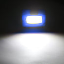 2Pcs Mini Headlamp Flashlight Bright COB LED Head Torch 3-Mode for Outdoor