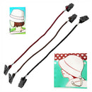 10Pcs Hat Windy Clips Hat Rides Cap Retainer Keeper Eyewear Holder Newest Useful
