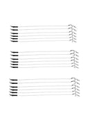18x Hair Rigs Barbed Size 2 4 6 Carp Fishing Rigs Terminal Tackle 12LB
