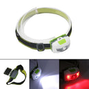 Head Lamp 3W Waterproof LED Headlight Flashlight White + Red Light Newest Useful