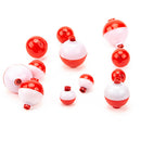 12Pcs Fishing Snap-on Floats Tackle Ball Sea Fishing Buoy Bobbers Newest Useful