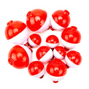 12Pcs Fishing Snap-on Floats Tackle Ball Sea Fishing Buoy Bobbers Newest Useful