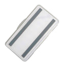Fly Fishing Trout Flies Box Waterproof Slit Foam Plastic Clear Lid Tackle Box