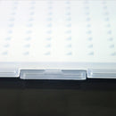 Fly Fishing Trout Flies Box Waterproof Slit Foam Plastic Clear Lid Tackle Box