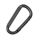 4 Pieces New Aluminum Alloy Rotary Safety Buckle Professional D-Type Safety
