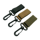 3Pcs  Backpack Bag Molle Strap Webbing Connecting Lock Buckle Clip