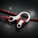 4X New Elasticated Rope Tent Cord Wind Quick Knot Tent Rope Cord Buckle