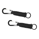 2x Outdoor Braided Paracord Carabiner Keychain for Outdoor Survival Newest Use