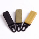 3 Pieces New Outdoor Webbing Key Hook Belt Clip Buckle Carabiner