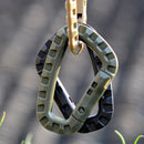 6x Plastic Snap Clip Carabiner D-Shape Mountaineering Buckle Hanging Newest Use