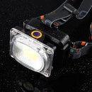 LED Rechargeable Headlamp Headlight Portable Fishing Head Torch Small
