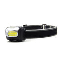 2 PCS Outdoor LED Flashlight Head Lights Torch Battery Powered for Camping Hot