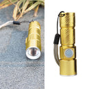 Rechargeable LED Torch Alloy Telescopic Zoom Camping Flashlight High Quality
