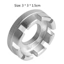 Steel Bicycle 8 Way Spoke Wrench MTB Bike Wheel Spanner Adjuster Cycling Tools