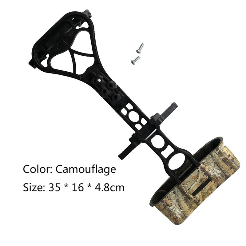 Compound Bow 6 Arrow Quiver Archery Arrows Holder Lock Case Camo Outdoor Hunting
