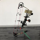 Compound Bow 6 Arrow Quiver Archery Arrows Holder Lock Case Camo Outdoor Hunting