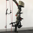 1Pc 6 Spot Arrow Quiver Holder Quick Release Lock Case Archery Compound Bow Camo