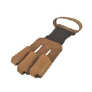 Shoot Brown 3 Fingers Leather Gloves Arrow Arm Guard Hunting Gear 1 Piece