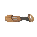 Protective 3 Finger Leather Gloves Hunting Shoot Archery Arrow Arm Guard Gear