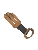 Protective 3 Finger Leather Gloves Hunting Shoot Archery Arrow Arm Guard Gear