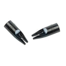 Black Arrow Nock Archery Pin Nocks Carbon Shaft Fiberglass Bow Hunting 50Pcs