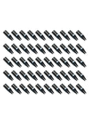 Black Arrow Nock Archery Pin Nocks Carbon Shaft Fiberglass Bow Hunting 50Pcs