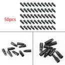 50x  Archery Arrow Nocks  Carbon Arrows Needle Adapter  Black Plastic