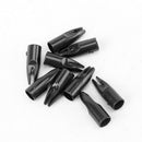 Black Arrow Nock Archery Pin Nocks Carbon Shaft Fiberglass Bow Hunting 50Pcs