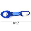 4pcs Carabiner Water Bottle Holder Clip Camping Hiking Outdoor Travel Buckle New