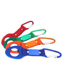 4x Carabiner Water Bottle Holder Clip Camping Hiking Outdoor Travel Buckle