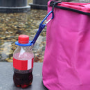4x Carabiner Water Bottle Holder Clip Camping Hiking Outdoor Travel Buckle