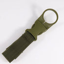 5XNylon Webbing Buckle Hook Water Bottle Holder Clip Carabiner Belt Hot