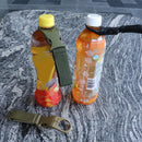 5XNylon Webbing Buckle Hook Water Bottle Holder Clip Carabiner Belt Hot