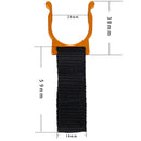 Portable Outdoor Travel Camping Water Bottle Buckle Aluminum Clip Hook 10x