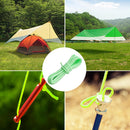 2pcs 4MM Nylon Reflective Guyline Tent Rope Guy Line Camping Cord 5 meters