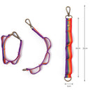 2pcs Outdoor Tent Hang Rope Multipurpose Lanyard Cord Camping Gear Durable