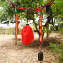 2Pieces Practical Outdoor Camping Rope Storage Lanyard Tent Hang Strap Hot
