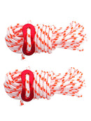 2Pcs 4mm Tent Guide Rope Guy Line Cord With Aluminum Alloy Hook for Outdoor