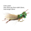 Fishing Bait Lure Life-like Grasshopper Floating Fly Fishing Flies NEW