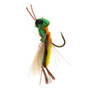 Fly Fishing Flies Set Bumble Bee Grasshopper Chub Beetle Dry Pike Trout Lure