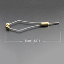 1x Steel Fishing Lure Bobbin Holder Fly Tying Smooth Spool Ball Feet Clamp Hot
