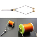 Fishing Bobbins Holder for Fly Tying Ceramic Tubed Brass Feet Bobbin Holder Tool