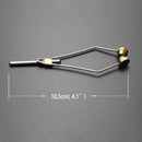 Premium Stainless Steel Bobbin Holder Smooth Fly Fishing Tools Smooth Spool