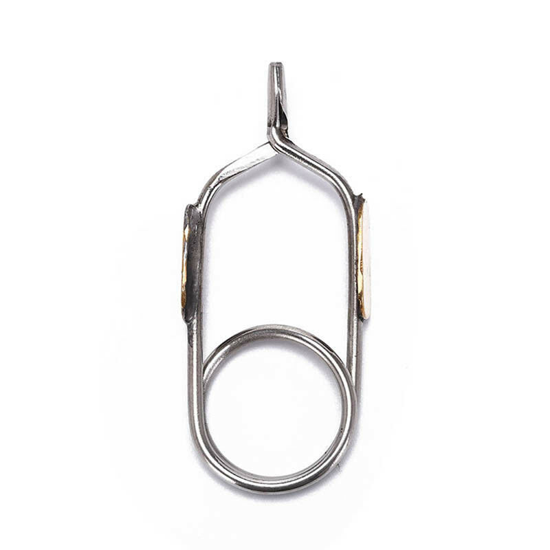 1 x Fishing Fly Tying Hackle Plier Stainless Steel Flies Tying tool Newest Use