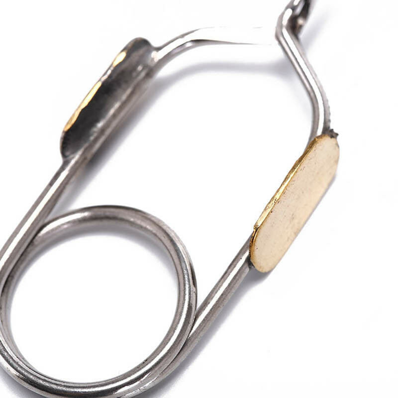 1 x Fishing Fly Tying Hackle Plier Stainless Steel Flies Tying tool Newest Use