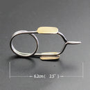 1 x Fishing Fly Tying Hackle Plier Stainless Steel Flies Tying tool Newest Use