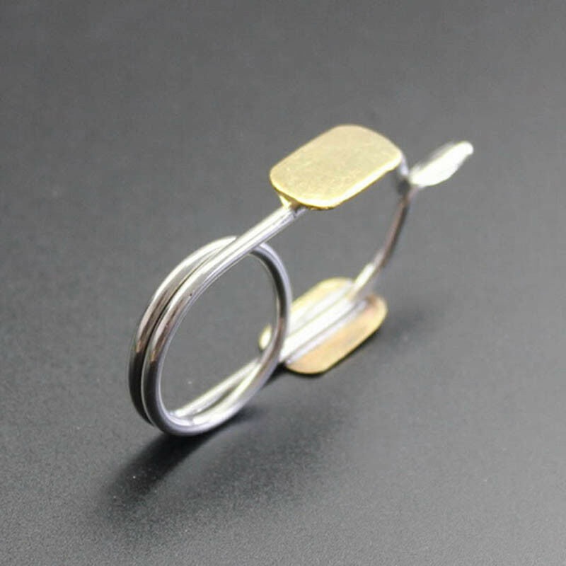 1 x Fishing Fly Tying Hackle Plier Stainless Steel Flies Tying tool Newest Use