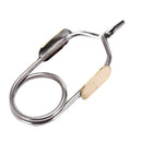 1 x Fishing Fly Tying Hackle Plier Stainless Steel Flies Tying tool Newest Use