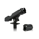 Fishing Boat Rod Holder 360 Degree Fishing Pole Rod Racks with Base Screws Black